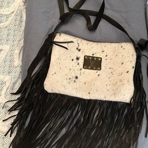 cowhide crossbody